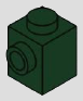 1 x 1 modified brick, 1 top stud and 1 side stud