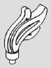 Curved forked steam/smoke plume · white