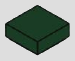 1 x 1 tile, smooth studless top