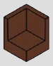 1 x 1 x 1 wall panel, 1 top mounting positions